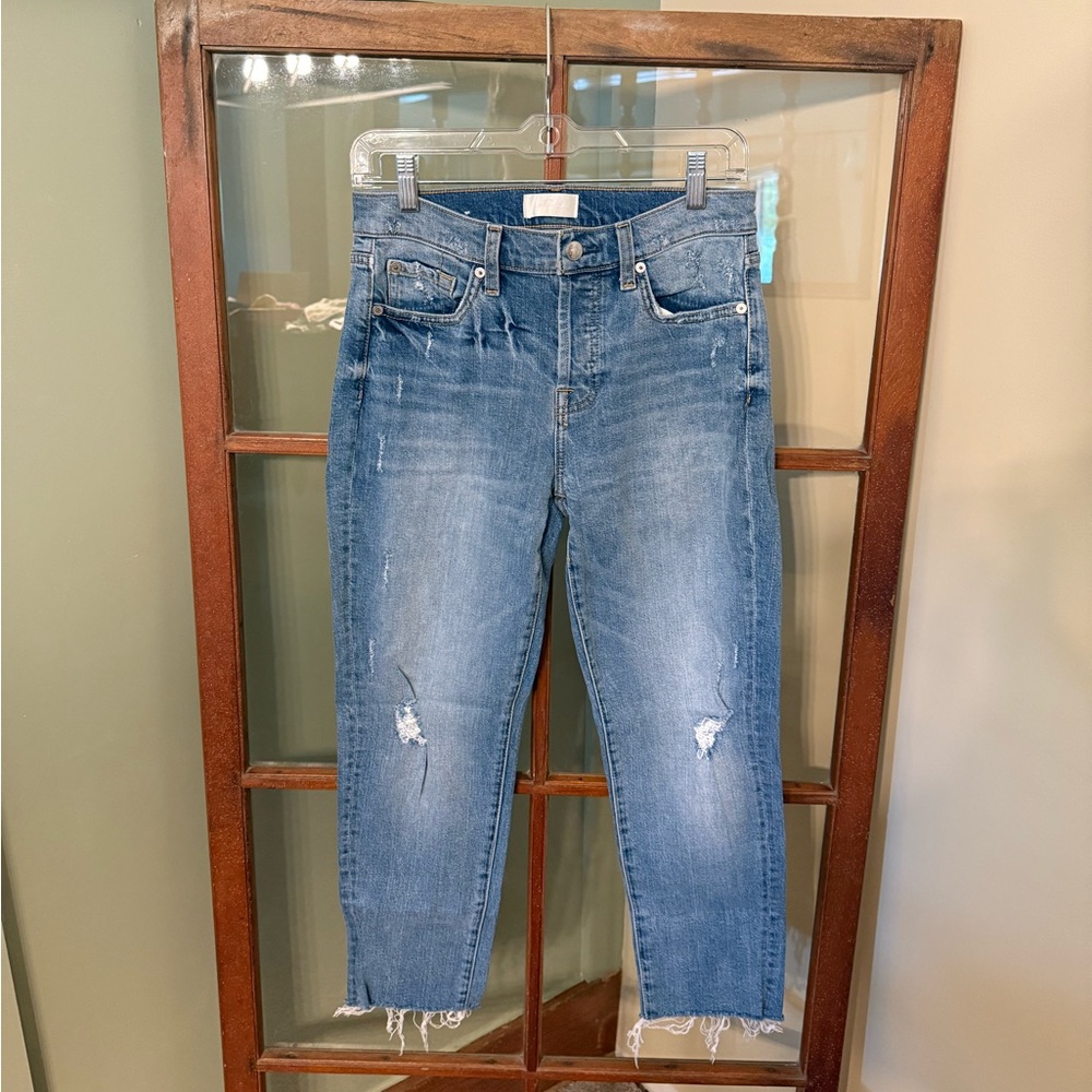 7 For All Mankind NWOT Denim Josefina Boyfriend Jeans - Size 25